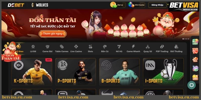 Game Debet - Nhà cái cá cược ăn tiền thật đạt chuẩn Châu Âu 1 Game Debet là thiên đường giải trí cho mọi dân chơi