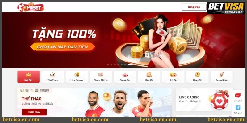 Game Mibet - Sân chơi cá cược hiện đại và tân tiến hàng đầu 3 Tham gia cược tại Mibet nhận ưu đãi khủng